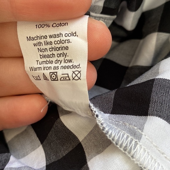 J. Crew Factory midi gingham skirt with fabulous bow. - Picture 7 of 10